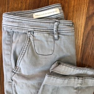 Anthropologie Grey Chinos
